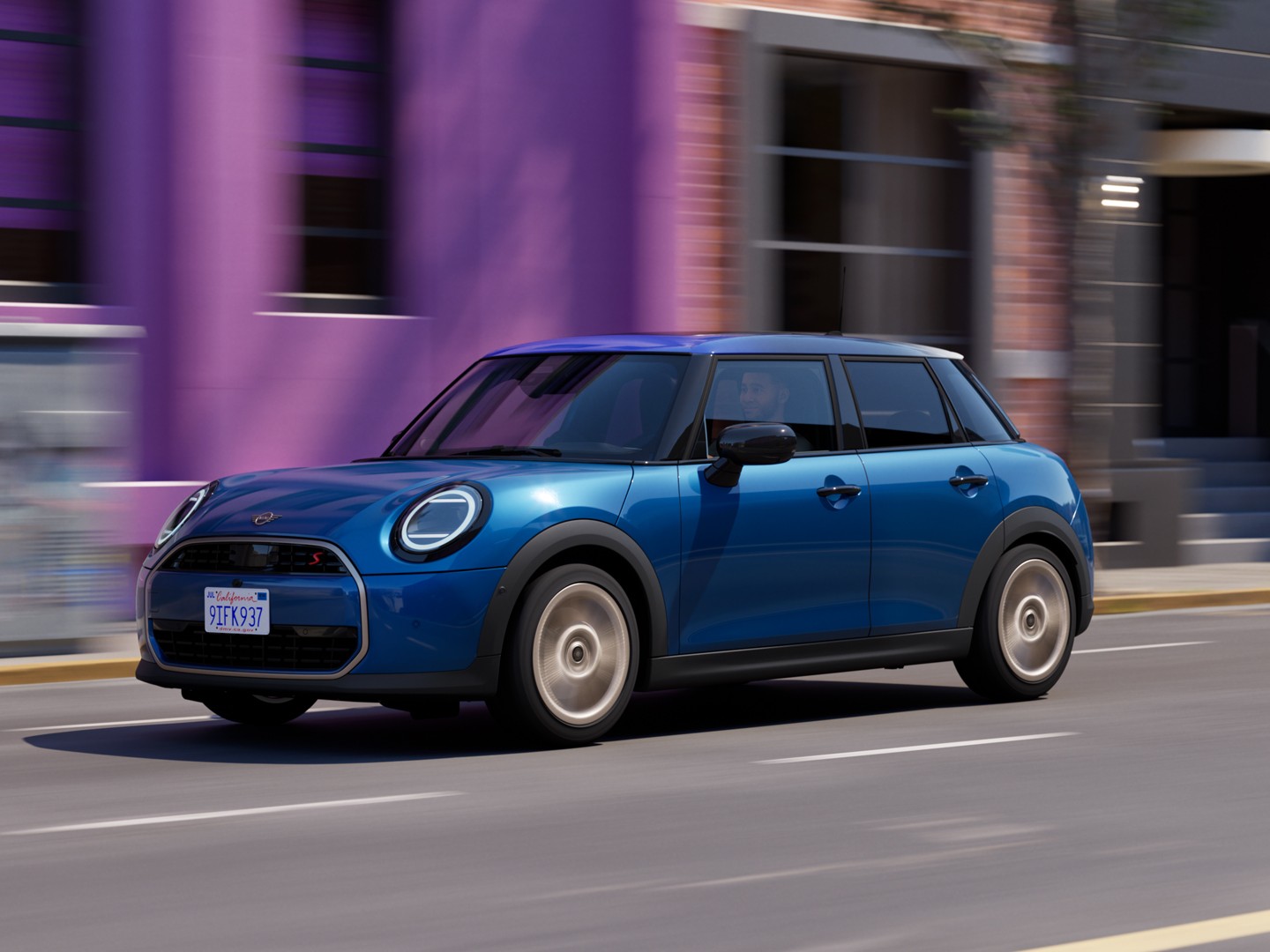 MINI Cooper 5 puertas - experiencia de conducción - monitorización del entorno